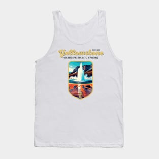 USA - NATIONAL PARK - YELLOWSTONE Grand Prismatic Spring - 2 Tank Top